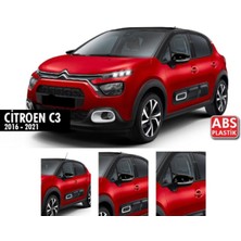 🚗 Citroën C3 (2016-2021) Yarasa Ayna Kapağı Batman Piano Black ✨ Şık & Dayanıklı