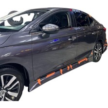 Honda City 2022 Yan Marşpiyel (Plastik)