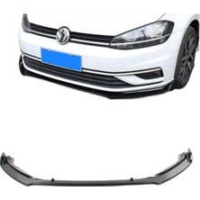 Volkswagen Golf 7 Düz Ön Lip (Plastik) ⚡ Sportif ve Dayanıklı Tasarım!