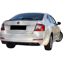 Skoda Octavia Uyumlu Arka Tampon Difüzör – Sportif Tasarım, Dayanıklı Abs Plastik