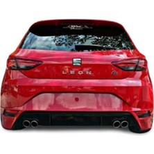 🚗 Leon Fr Uyumlu Aero Arka Ek (Plastik) ⚡ Sportif & Dayanıklı Tasarım | Boyasız