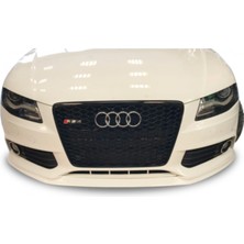 Audi A4 B8 Ön Lip Sportline Plastik Boyasız 2008-2012 Uyumlu