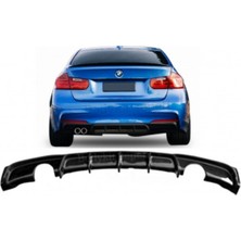 Bmw F30 2012 - 2018 M Performance Difüzör (Plastik)