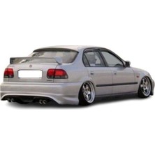 🚗 Honda Civic Ies Makyajlı & Makyajsız Uyumlu Custom Arka Tampon Eki Plastik ⚡ Dayanıklı & Şık