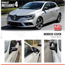 Renault Megane 4 Yarasa Ayna Kapağı Batman Parlak Siyah Piano Black