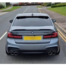 Bmw G30 5 Serisi M4 Style Cam Üstü Spoiler 2017-2021 ⚡ Sportif ve Şık Tasarım!