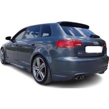 🚗 Audi A3 8p 2003-2008 Uyumlu Arka Tampon Eki (Plastik) 🛡️ Dayanıklı & Şık