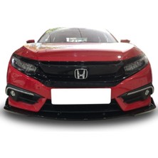 🚗 Civic Fc5 Uyumlu Ön Lip Düz Plastik ⚡ Şık & Dayanıklı