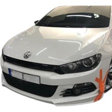 🚗 Volkswagen Scirocco Makyajsız Uyumlu Rieger Ön Ek | Sportif Tasarım | Dayanıklı Plastik | Boyasız