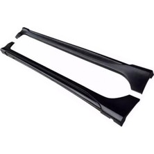 Honda Civic Fc5 Uyumlu Turbo Marşpiyel Seti Mat Siyah Plastik 2016 2017 2018 2019 2020 2021