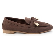 Kahve  Kadın Loafer Ayakkabı K01688011572