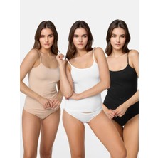 Novelle 3'lü Ip Askı Atlet