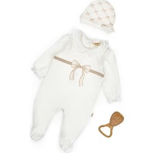 Bebek Tulum Şapka %100 Organik Pamuk , Bebek - Yenidoğan- CSY8149