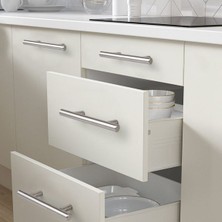 ALMITAL 5 ADET Keijo INOX 192mm Paslanmaz Kulp (mobilya, dolap kulbu, kulp modeli)