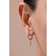 Mikail'in Kılıcı 14 Ayar Altın Küpe