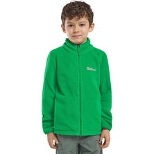 Jack Wolfskin Flowline Ski Kids Unisex Çocuk Yeşil Outdoor Ceketi