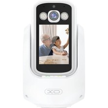 Hd Akıllı Kamera Wi-Fi Destekli, Görüntülü Konuşma Destekli , Gece Görüşü, Insan Takibi CR08