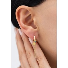 Göz Işıltısı 14 Ayar Altın Küpe