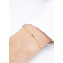 Gece Işıltısı 14 Ayar Altın Bileklik