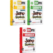 Indeks Akademi 2026 Kpss Tarih + Coğrafya + Vatandaşlık Algoritma Soru Bankası 3 Lü Set