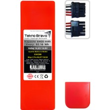 Tekno Bravo (Xiaomi Mop 2 Pro MJST1SHW Uyumlu) 6400MAH 92,16WH Robot Süpürge Yedek Bataryası