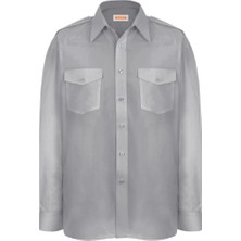 Güvenlikçi Gömleği Uzun Kollu Apoletli Gömlek