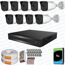 Provzen Rv Hilook 9 Kameralı Full Hd Geniş Açı Güvenlik Kamerası