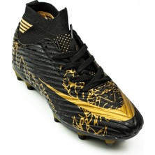 Babalı 565 Laliga Siyah Çoraplı Çocuk Krampon