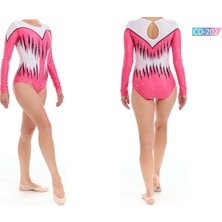 CD-202 Baskılı Cimnastik Mayo