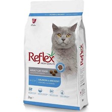 Reflex Somonlu ve Hamsili Yetişkin Kedi Maması 2kg