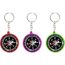 Anahtarlıklı Plastik Pusula