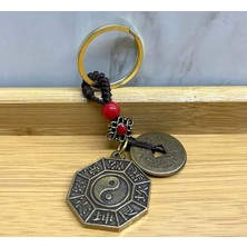 Metal Yin Yang Anahtarlık ALK4457