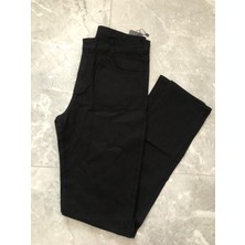 Likralı Gabardin Pantolon Siyah