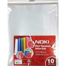 Noki Hazır Defter Kabı A5 Şeffaf 10LU - 2 Paket