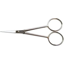 009-400 Ayrık Saplı Nakış Makası No: 4 Inç / 10,16 cm - Nikel Kaplama