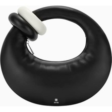 Jw Pei Kadın Abacus Çantası, Vegan Deri, Suni Kürk ve Kristal Detaylı