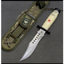 Alsepeteavm Beyaz Komando Avcı Bıçağı