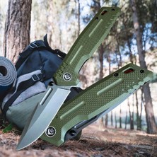 Chongming CM130 Haki Titanyum Kamp Çakısı