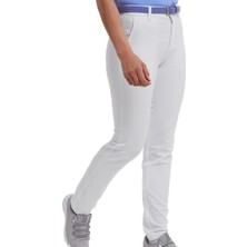 Footjoy Kadın Streç Golf Pantolon 88517 Beyaz XL Esnek Bel Bandı ile Rahat Kullanım