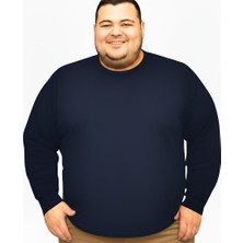 Erkek Büyük Beden Oversize Uzun Kollu T-Shirt 3xl 4xl 5xl 6xl 7xl 8xl 9xl