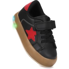 Kiko Kids Rena Günlük Cırtlı Işıklı Erkek Bebek Spor Ayakkabı