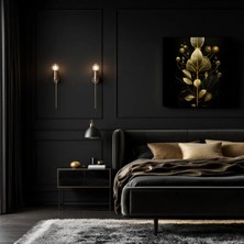 Cozy Co:temperli Cam Kare Tablo, Cam Tablo, Uv Baskı, CTT017