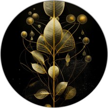 Cozy Co:temperli Cam Daire Tablo, Cam Tablo, Uv Baskı, CTT017