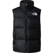 The North Face Erkek 1996 Retro Nuptse Yelek Siyah XL Dayanıklı Ripstop Kumaş ile Soğuk Hava Koruma