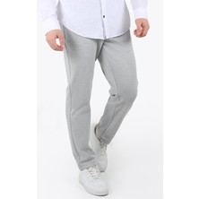891 Beli Lastikli Jogger Pantolon