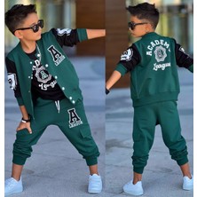 Erkek Çocuk Academy Kolej Nakışlı Takım 4-12 Yaş 12096