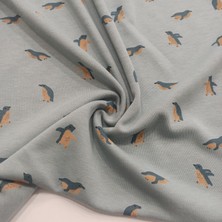 Baskılı Interlok Kumaş | Penguen