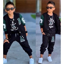 Erkek Çocuk Academy Kolej Nakışlı Takım 4-12 Yaş 12094