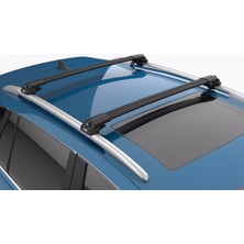 Turtle Air-1 Full Kit BMW X3 (E83) Suv Tavan Ara Atkı Seti Siyah 2003-2010