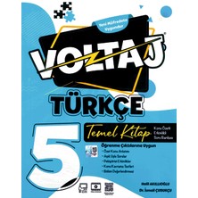 Voltaj 5.sınıf Türkçe Temel Kitap